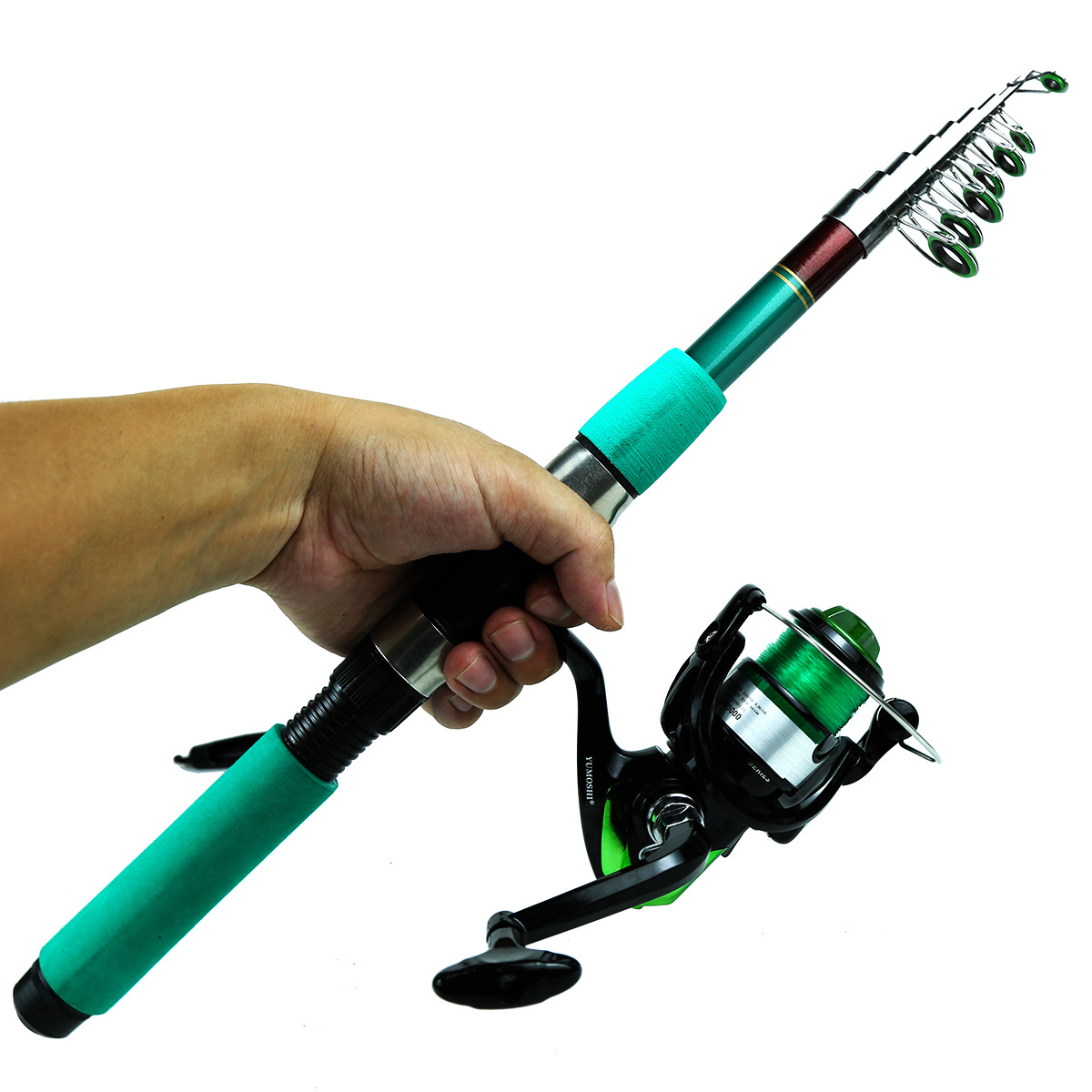 Kit de Vara de Pesca Telescópi - Fishing Rod Combo avaliação e preço